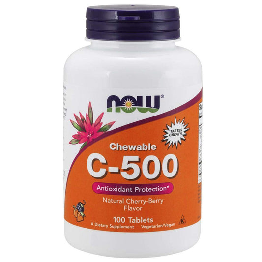 Now - Vitamine C-500 Chewable *100 Tableta - Halsa