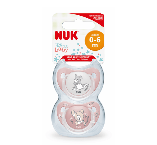 NUK Biberon Rrens Silikon BAMBI (0-6M) - Halsa