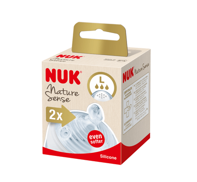 NUK Biberon USHQYES NATYRE SENSE Silikoni (L)