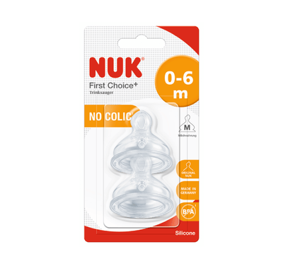 NUK First Choice Biberon Ushqyes Silikon - Medium