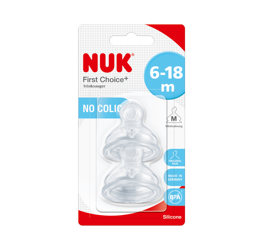 NUK First Choice Biberon Ushqyes Silikon - Medium