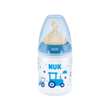 NUK Shishe Plastike First Choice+ Latex Temp.Control (0-6M) - Halsa