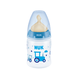 NUK Shishe Plastike First Choice+ Latex Temp.Control (0-6M) - Halsa