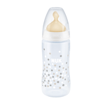 NUK Shishe Plastike First Choice+ Latex Temp.Control (0-6M) - Halsa