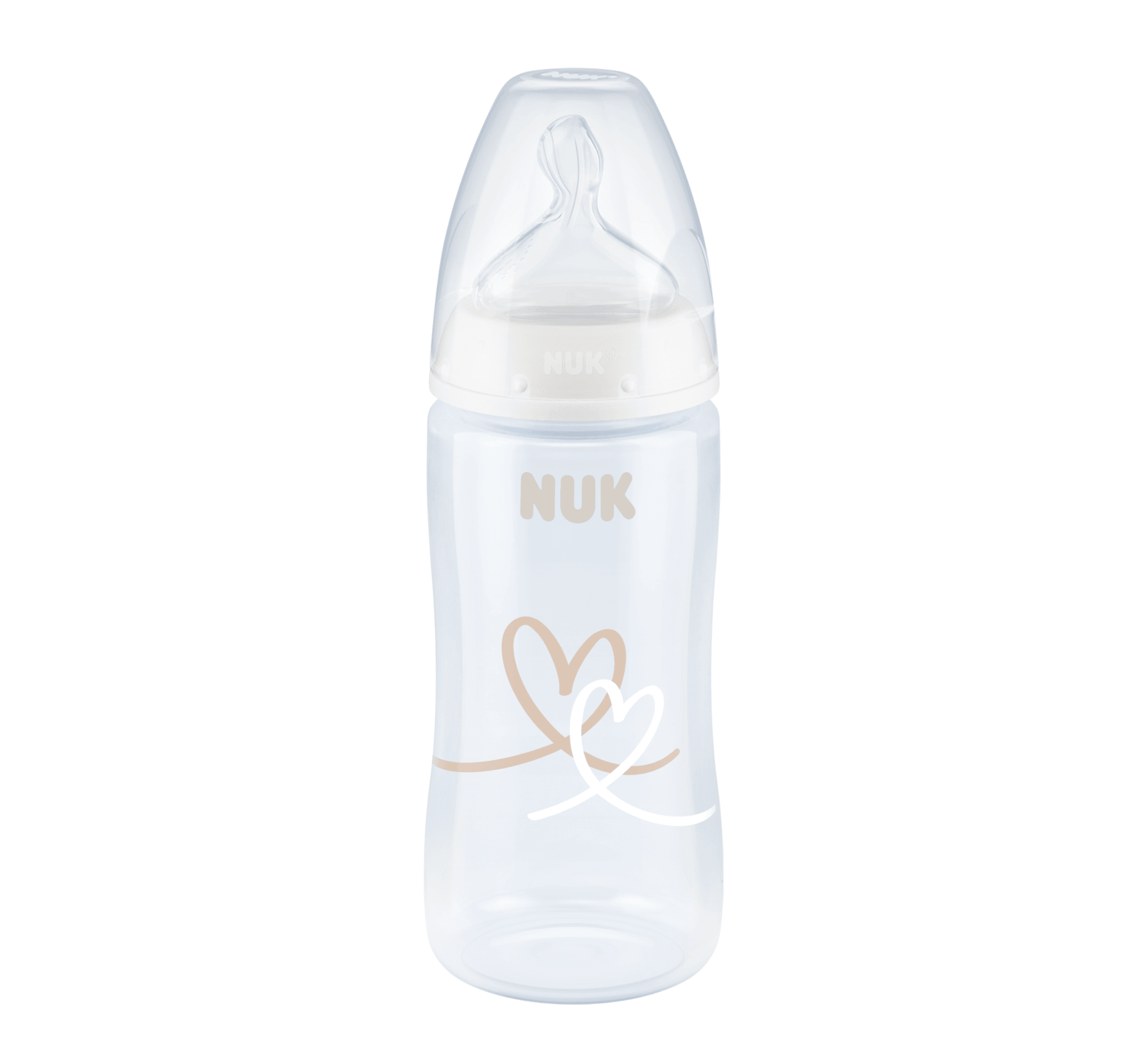 NUK Shishe Plastike First Choice+ Silikon (0-6M) - Halsa