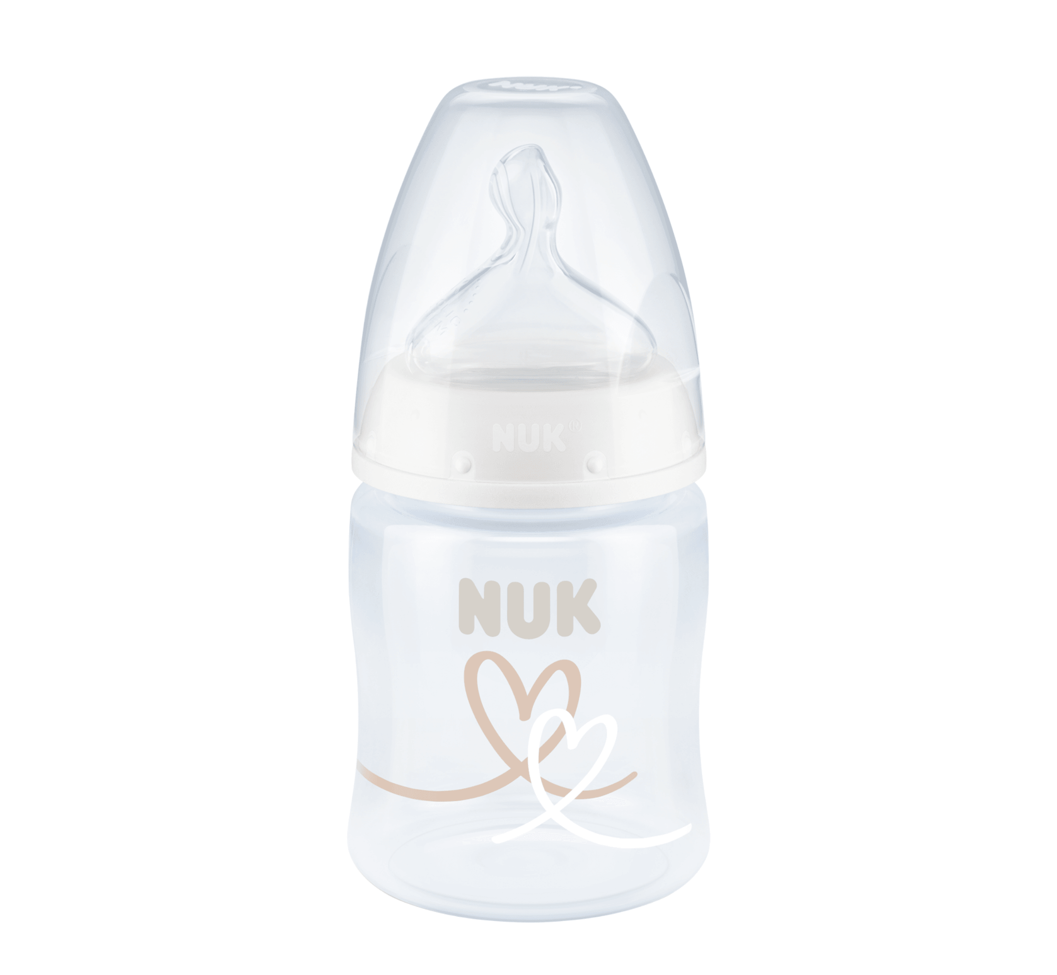 NUK Shishe Plastike First Choice+ Silikon (0-6M) - Halsa