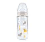 NUK Shishe Plastike First Choice+ Silikon (0-6M) - Halsa