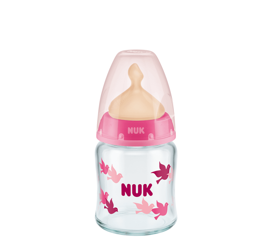 NUK Shishe Qelqi First Choice+ Latex (Temp.Control)
