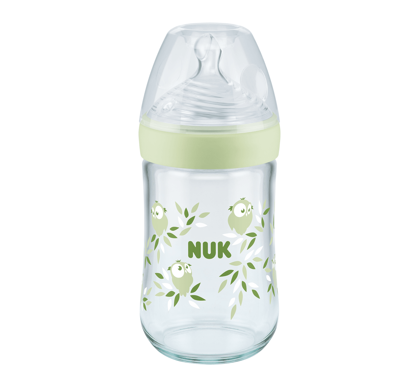 NUK Shishe Qelqi Nature Sense Silikon - Halsa