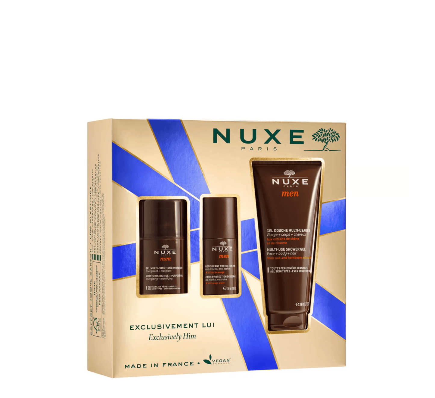 Nuxe-Exclusively Him Men Set - Halsa
