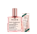 NUXE PRODIGIEUX FLORAL KIT HUILE SECHE MULTI-FUNCTION FLORAL 100 ML+CREME PRODIGIEUSE BOOST CREME GEL 15 ML - Halsa