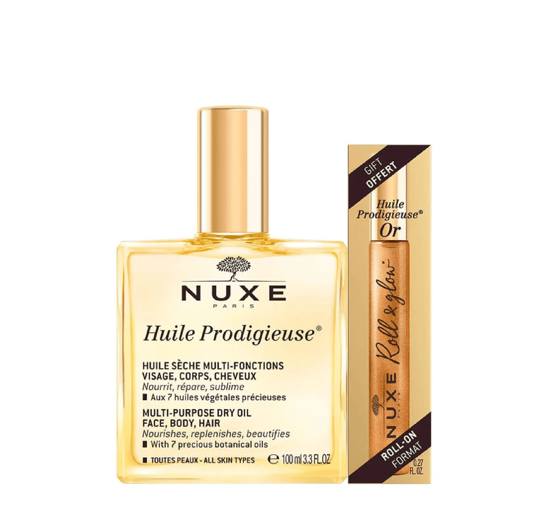 Nuxe Prodigieux Roll & Glow Kit - Halsa