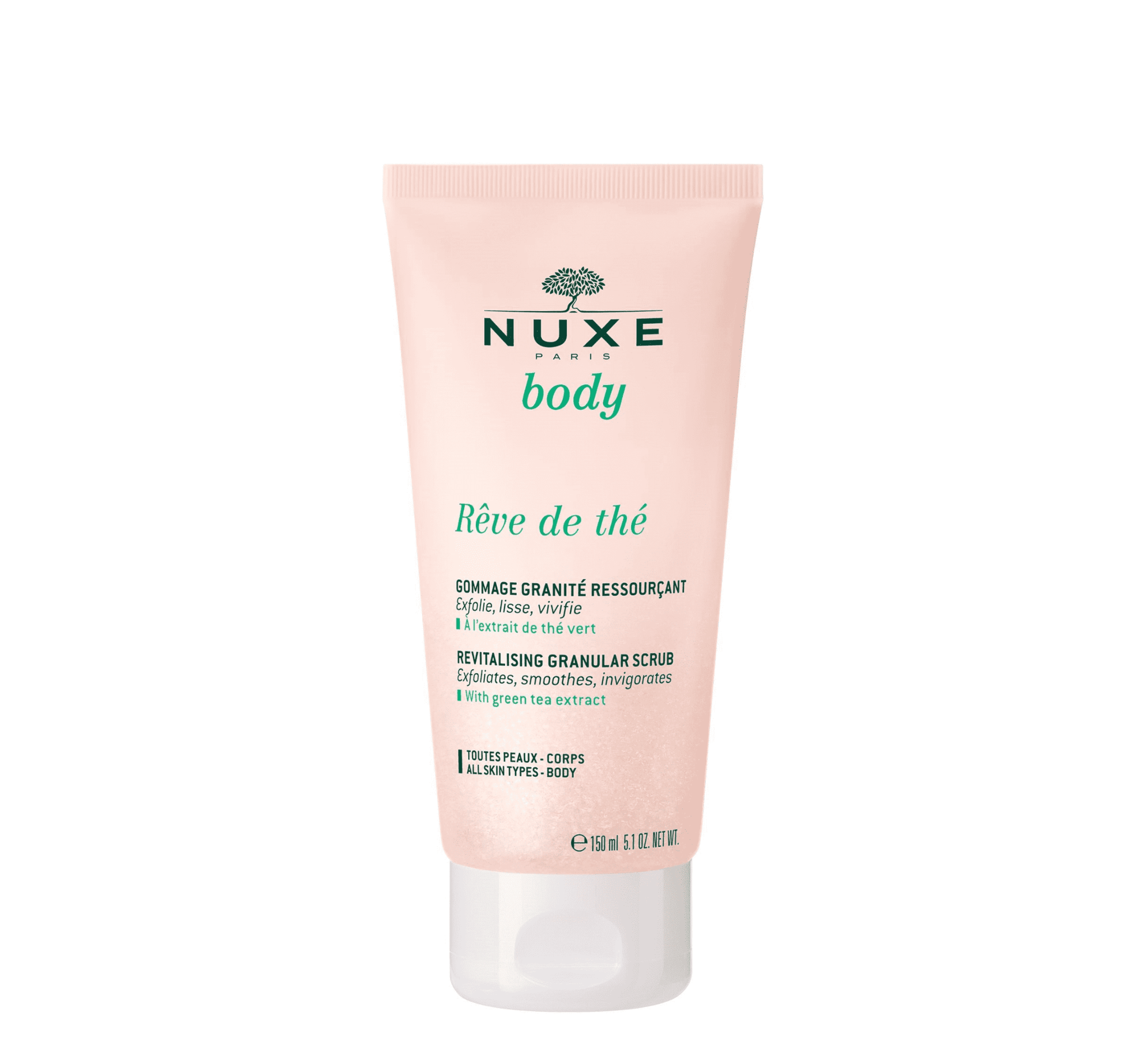 Nuxe Rêve de Thé- Revitalising Granular Scrub (*150ml) - Halsa