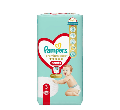 Pantallona Pampers 3 (6-11 kg)