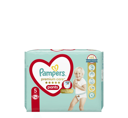 Pampers Pants 5 (12-17 kg) - Halsa