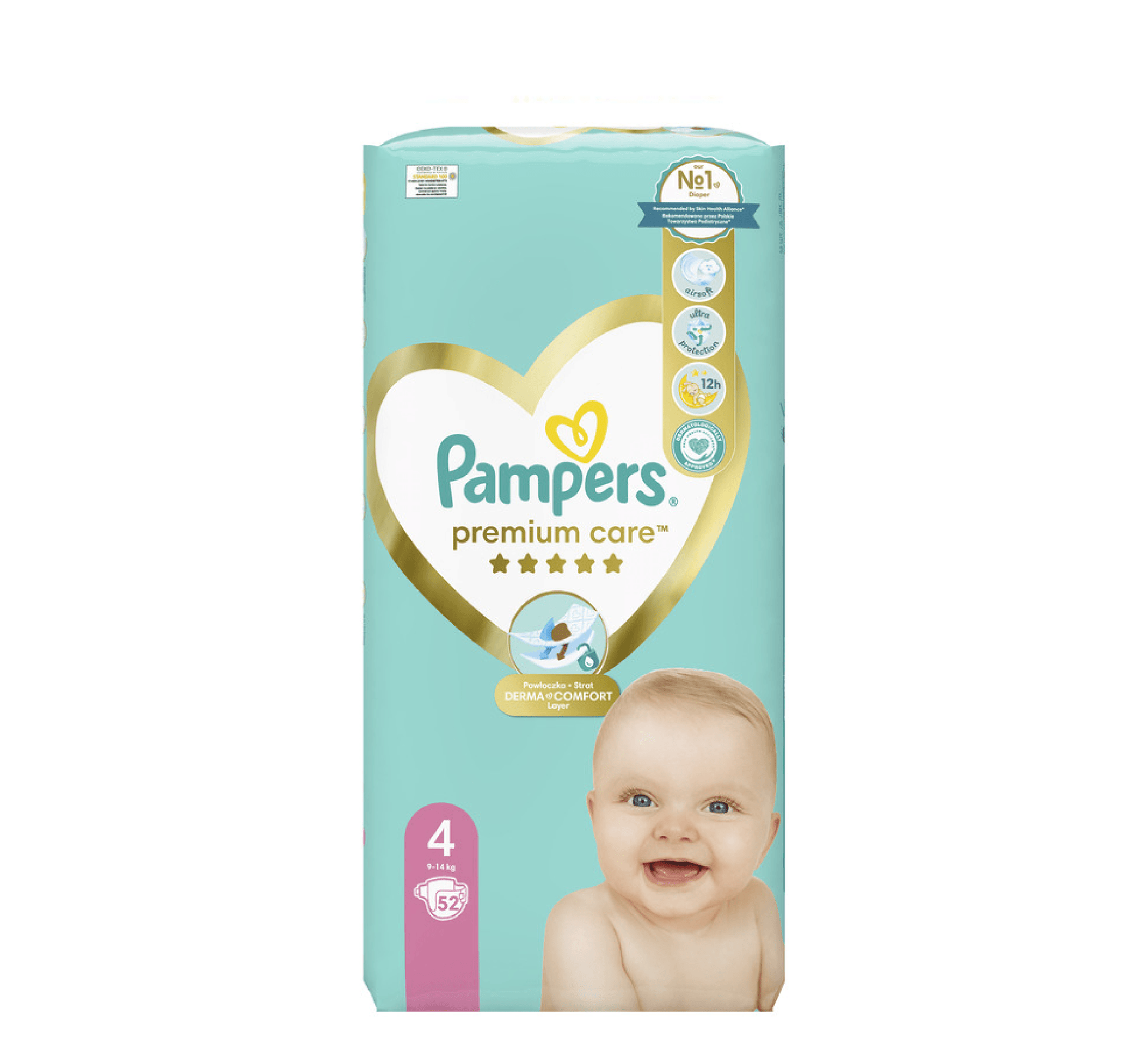 Pampers Premium Care 4 (9-14 kg) - Halsa