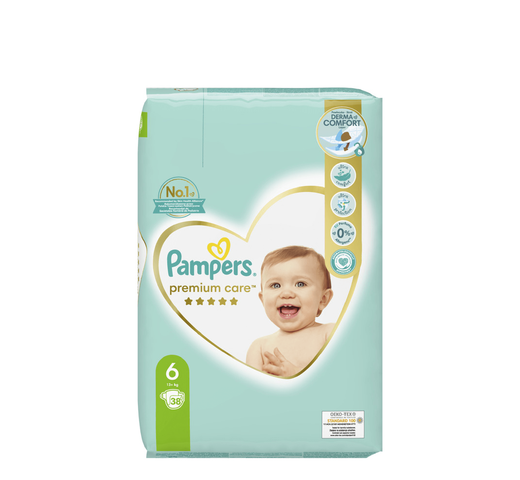 Pampers Premium Care 6 (13+ kg) - Halsa