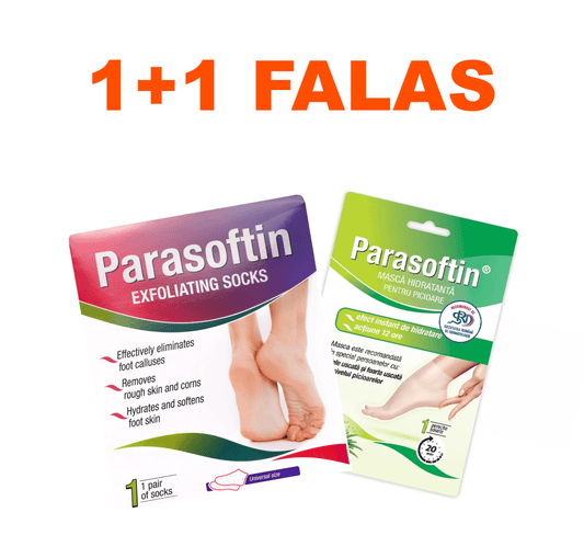 Parasoftin Set (Exfoliating Socks + Hydrating Mask) - Halsa