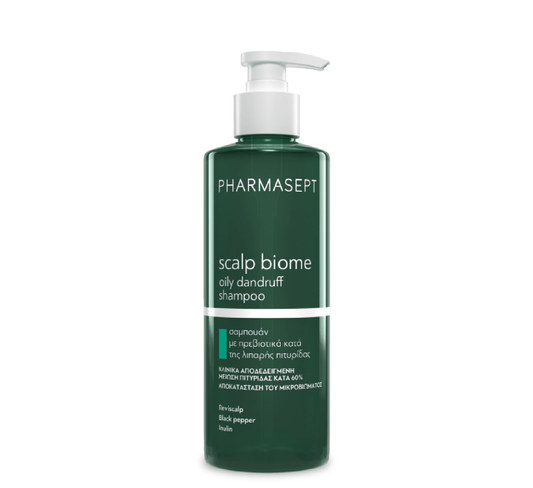 Pharmasept Scalp Biome Oily Dandruff Shampoo *400ml - Halsa