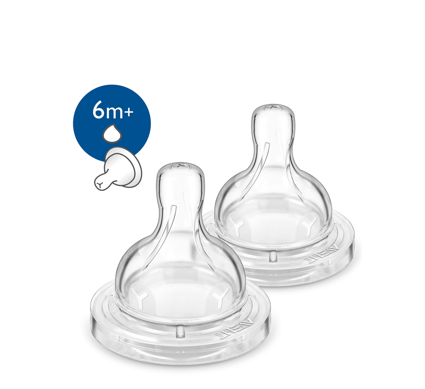 PHILIPS AVENT SCF 636/27 BIBERON USHQYES *2COPE 6M+ - Halsa