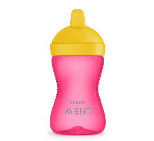 PHILIPS AVENT SCF804/04 LEEK-PROOF BOTTLE PINK 18M+ *300ML - Halsa