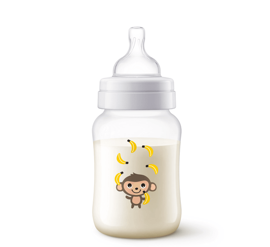 PHILIPS AVENT SCF821/11 SHISHE DEKOR MAJMUNI 1M+ *260ML (anti-colic) - Halsa