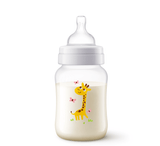 PHILIPS AVENT SCF821/12 SHISHE DEKOR GJIRAFE 1M+ *260ML (anti-colic) - Halsa