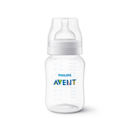 PHILIPS AVENT SCY103/01 SHISHE PLASTIKE ANTI-COLIC 1M+ *260ML - Halsa