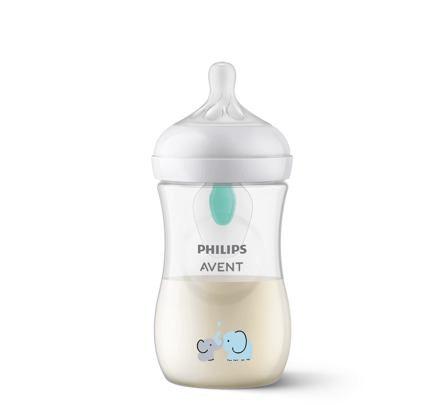 PHILIPS AVENT SCY673/81 SHISHE PLASTIKE ПРИРОДЕН проветрувач без воздух 1M+ *260ML