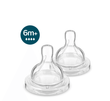 PHILIPS AVENT SCY764/02 KOKE BIB ANTI-COLIC *2PCS 6M+ - Halsa