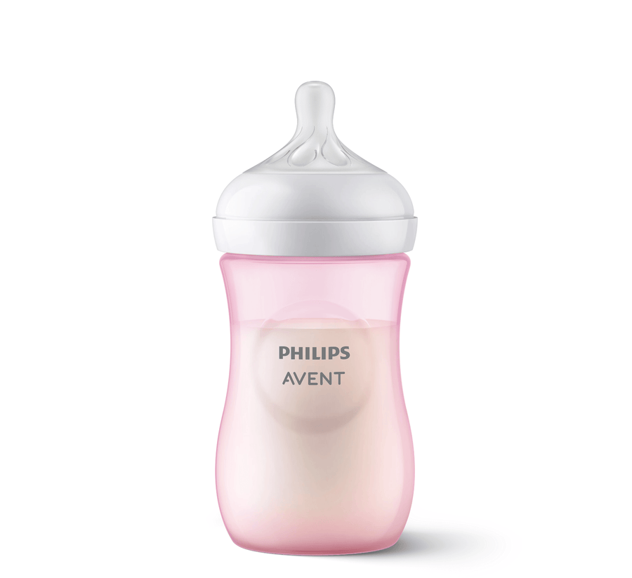 PHILIPS AVENT SCY903/11 ПЛАСТИЧНА ПЕЧКА ПРИРОДНА РОЗЕВА 1M+ *260ML