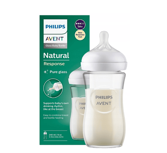 PHILIPS AVENT SCY933/01 SHISHE QELQI NATURAL 1M+ *240ML - Halsa