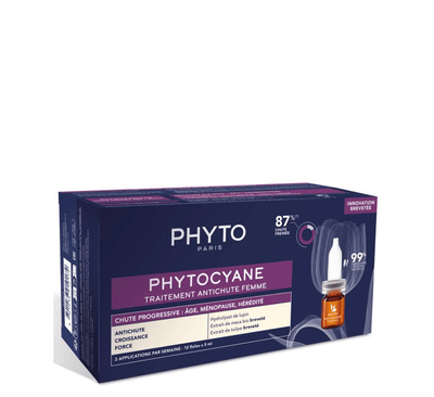 PHYTOCYANE Прогресивен третман за жени (12x*3.5ml)