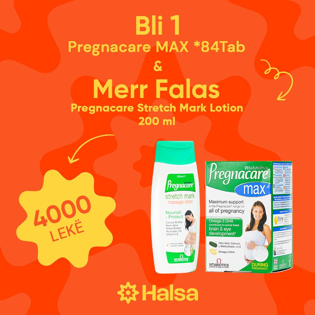 Pregnacare MAX + Pregnacare stretch mark lotion - Halsa