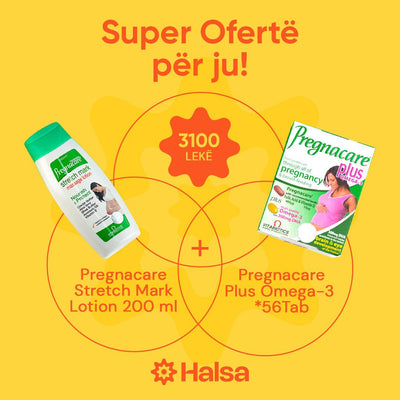 Locion Pregnacare Plus Omega 3 + Pregnacare Stretch Mark