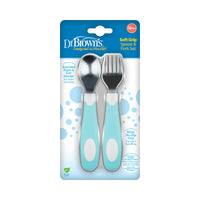 Dr Brown's  Soft Grip Spoon & Fork Set