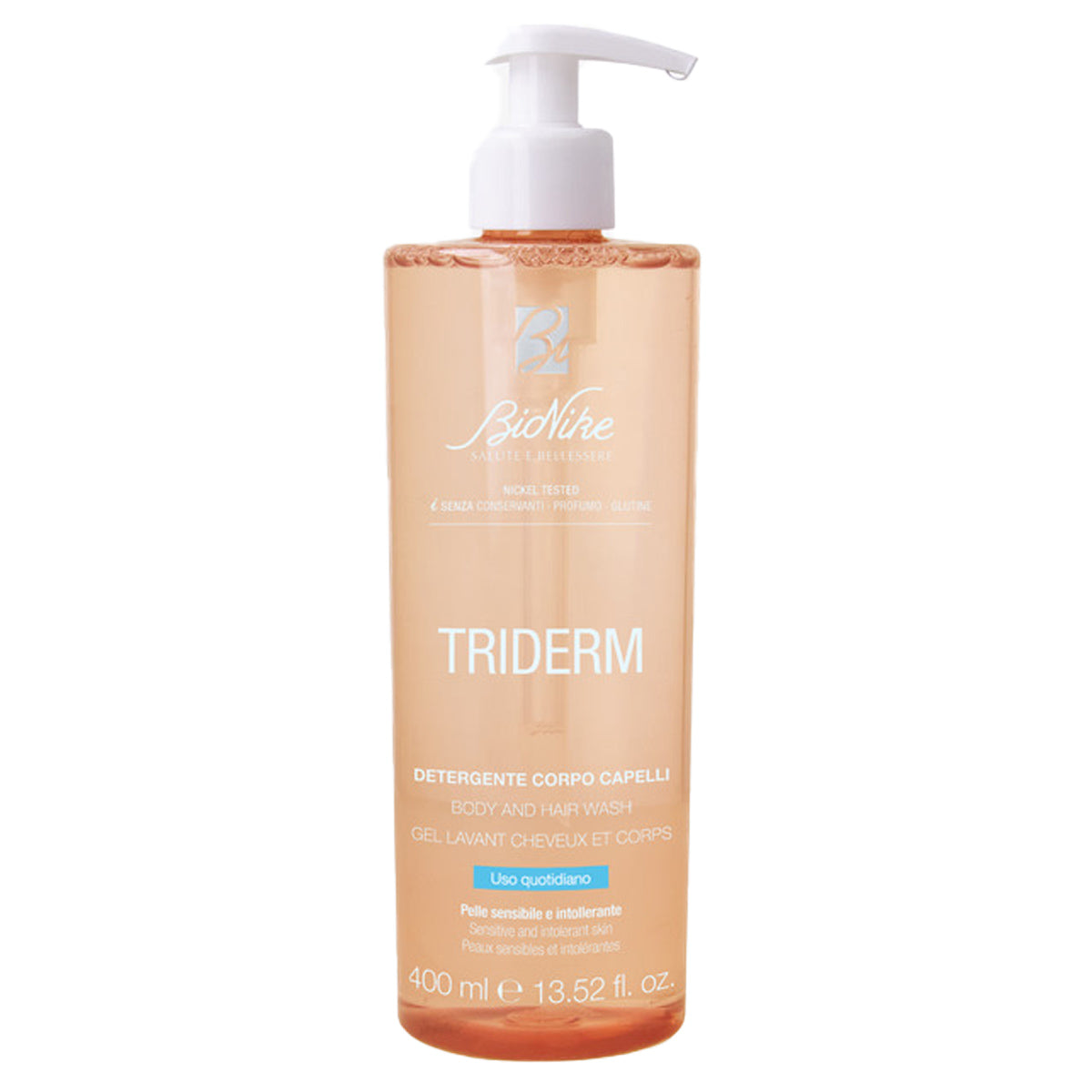 TRIDERM BODY AND HAIR WASH 400 ML