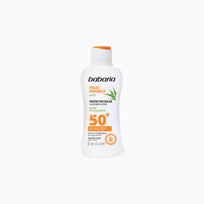 Babaria Sensitive Sunscreen Lotion SPF50+ *100ml
