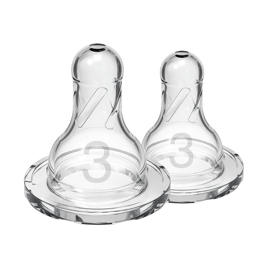 Dr. Brown's Natural Flow Narrow Baby Bottle Medium-Fast Flow Silicone Nipple
