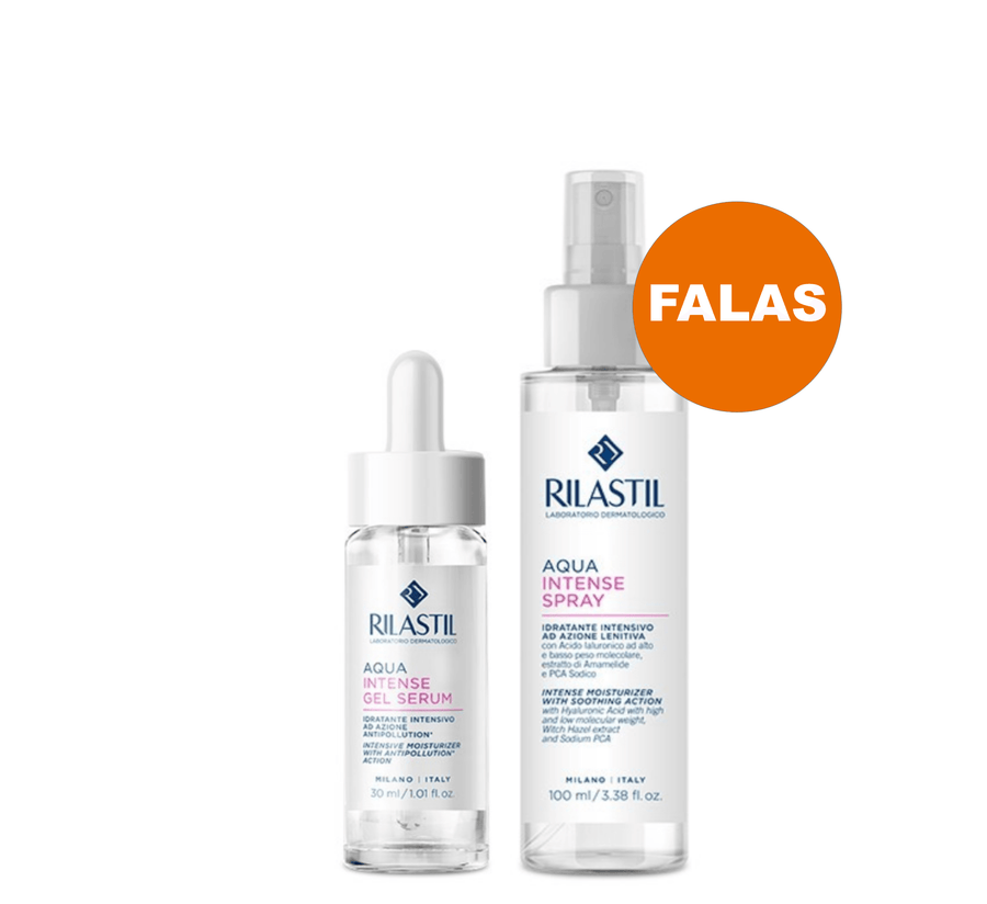 Serum xhel intensiv Rilastil Aqua Set + Spray intensiv (Falas)