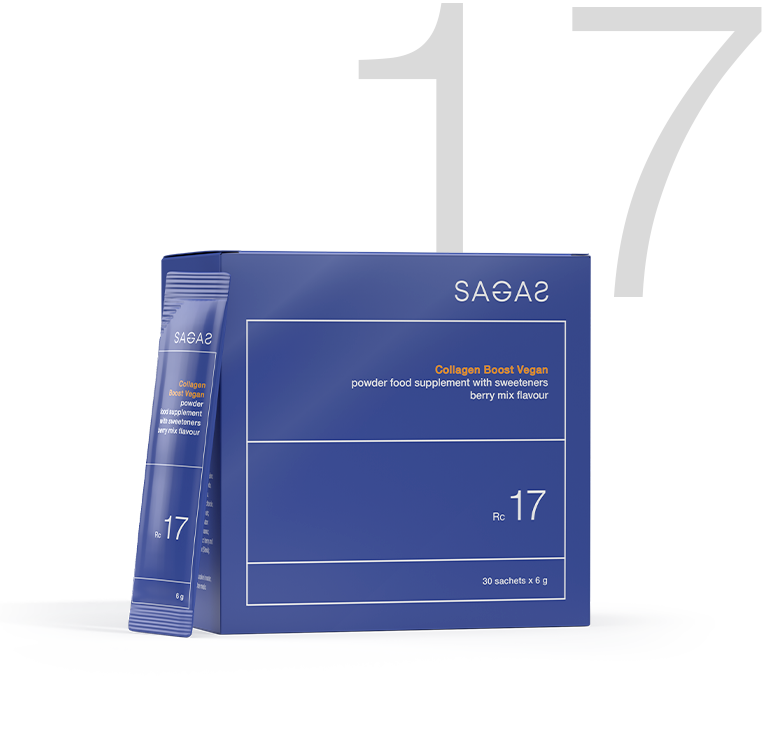 Sagas Rc 17 Collagen Boost, veganski kolagen u prahu