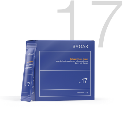 Sagas Rc 17 Collagen Boost Vegan Powder Sachets A30