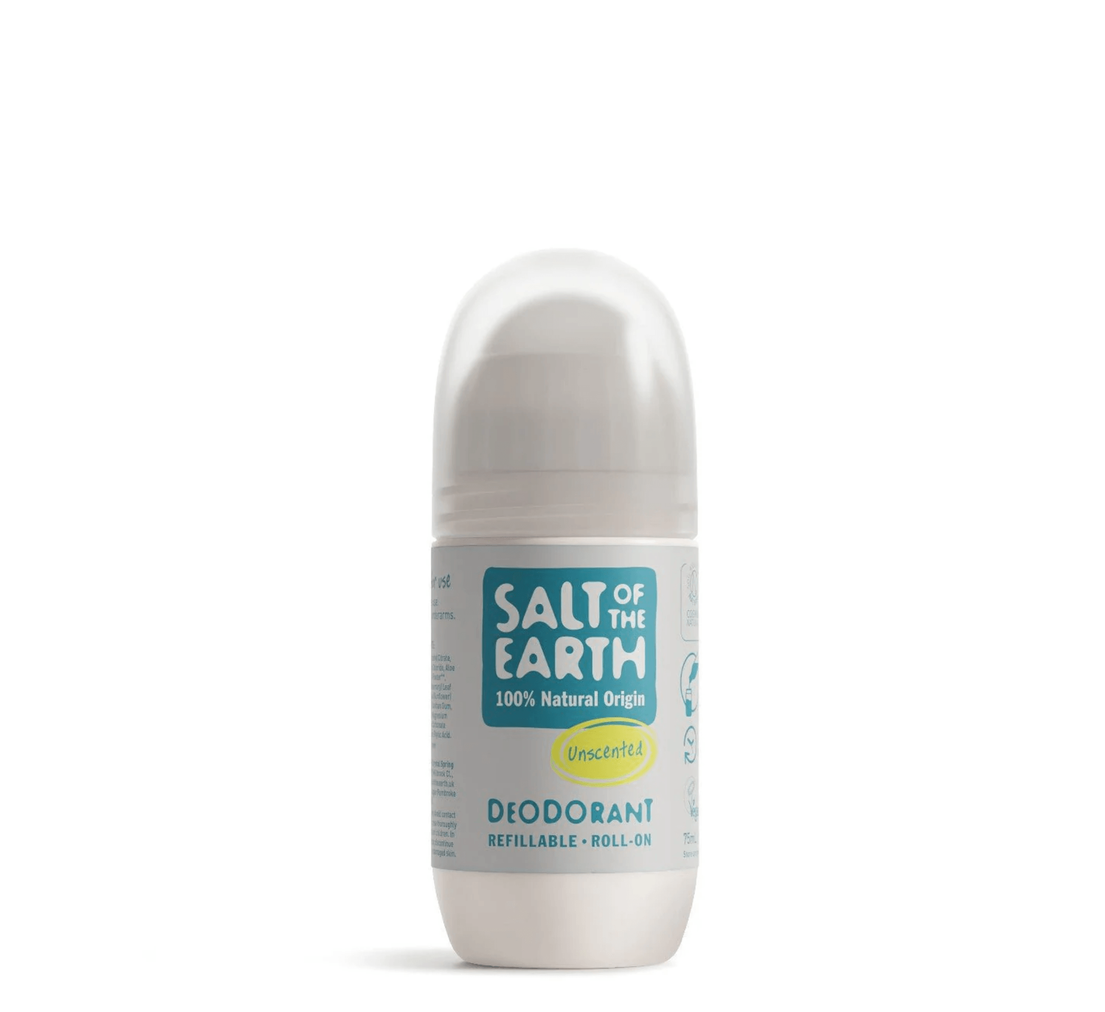 Salt of the Earth Natural Deodorant Roll-On - Refillable - Halsa