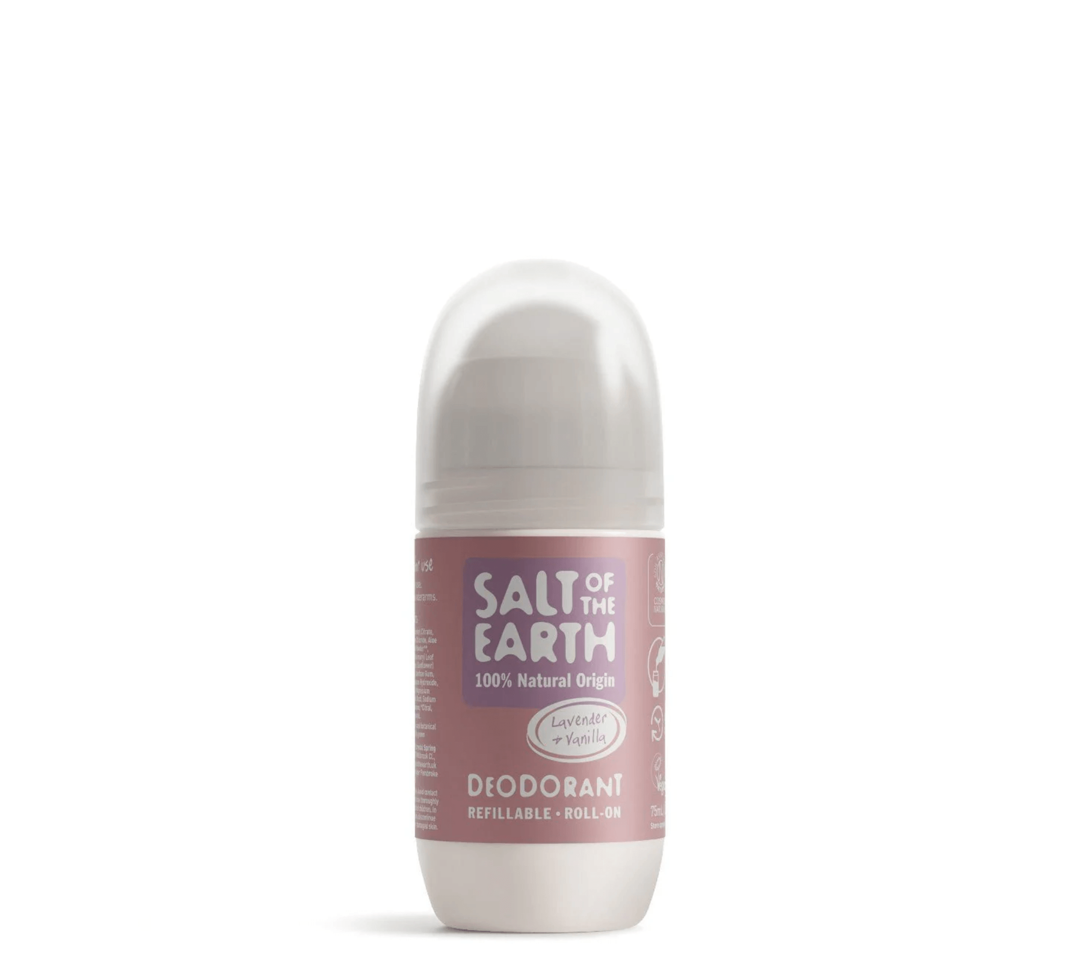 Salt of the Earth Natural Deodorant Roll-On - Refillable - Halsa