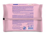 Cleansing wet wipes eyes & face with orchid & plant-based collagen