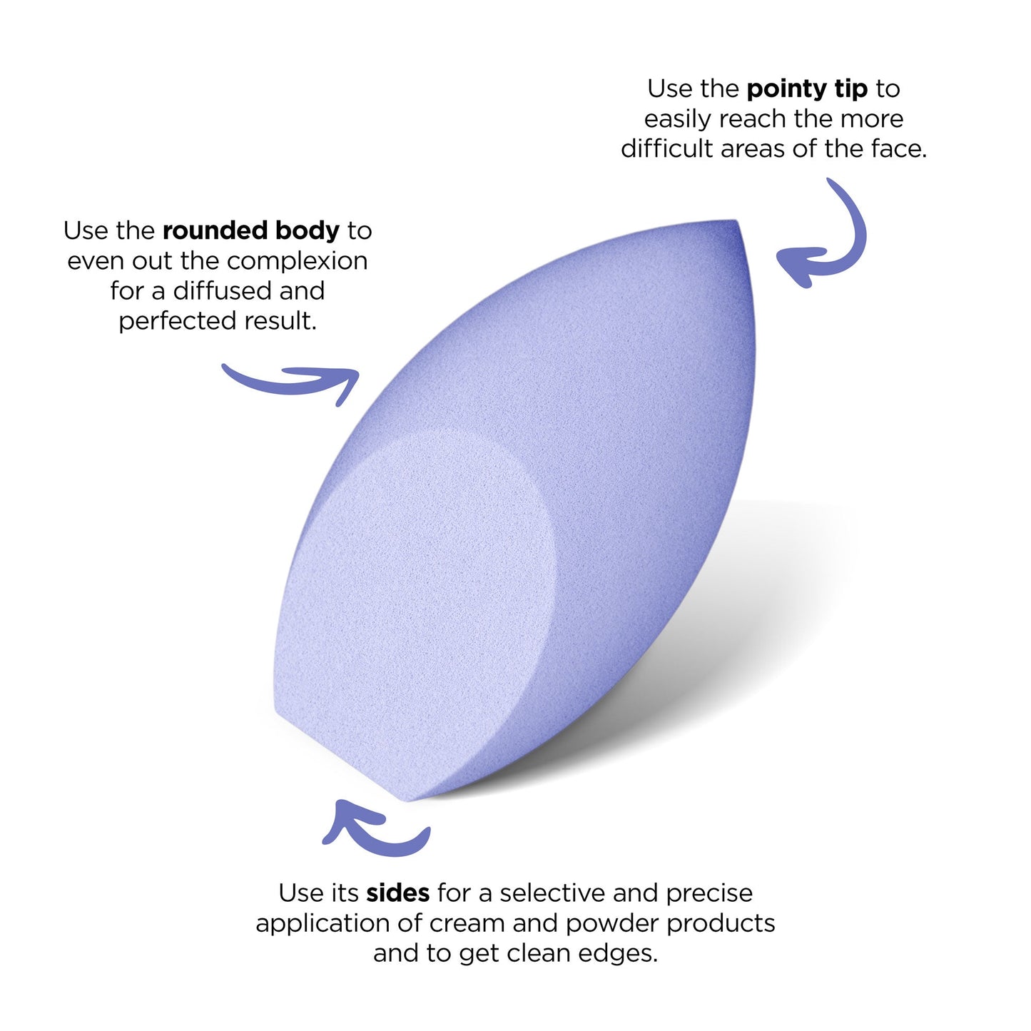 Sharp perfect makeup sponge
