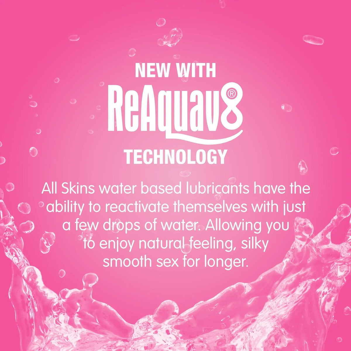 Skins Bubblegum Flavoured Water Based Lubricant