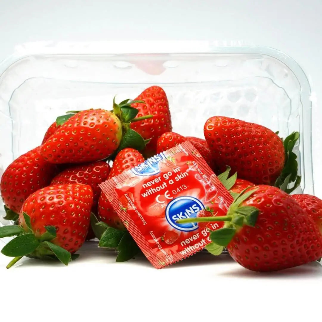 Strawberry Flavoured Condom