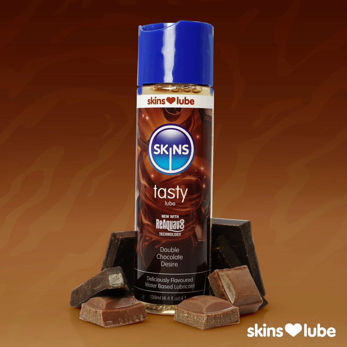 Skins Double Chocolate Water Based Lubricant