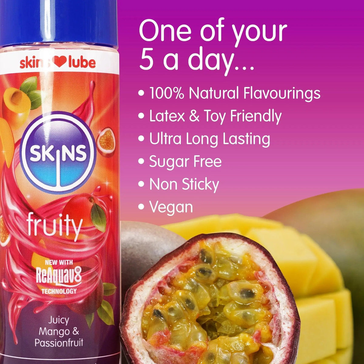 Skins Mango & Passionfruit Fruity Lube